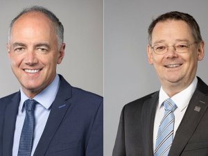 Präsident Christophe Darbellay / Vize-Präsident Franz Ruppen